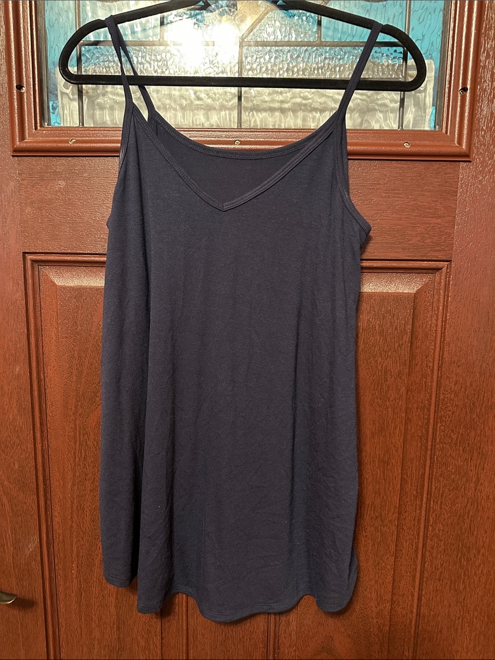 Women’s Black V-Neck Tank Top